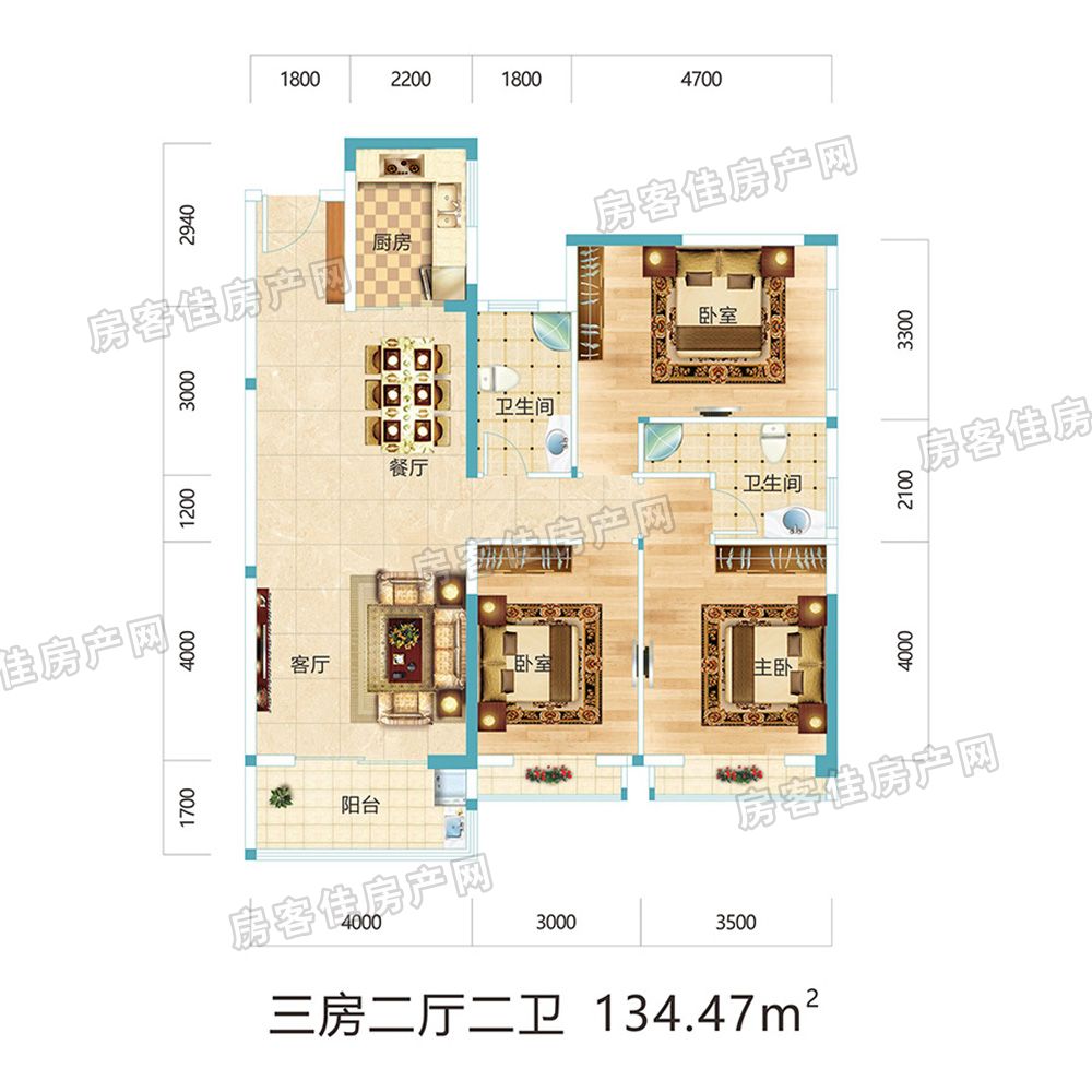 D户型