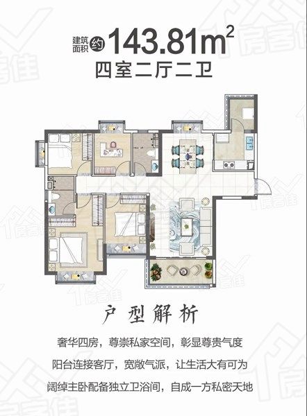 荆门恒大云湖上苑户型图 荆门恒大云湖上苑户型图