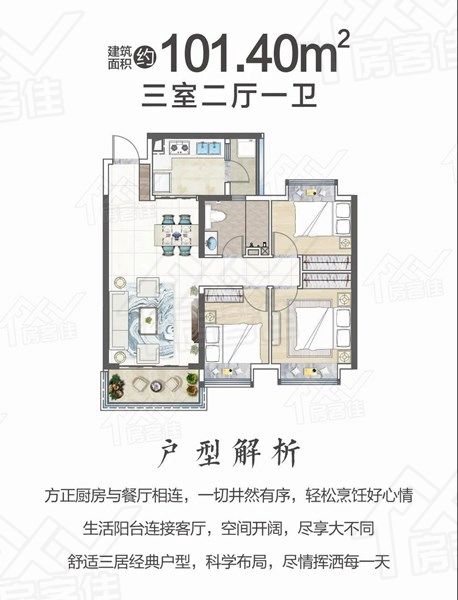 荆门恒大云湖上苑户型图 荆门恒大云湖上苑户型图