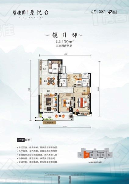 荆门碧桂园楚悦台揽月邸 荆门碧桂园楚悦台揽月邸