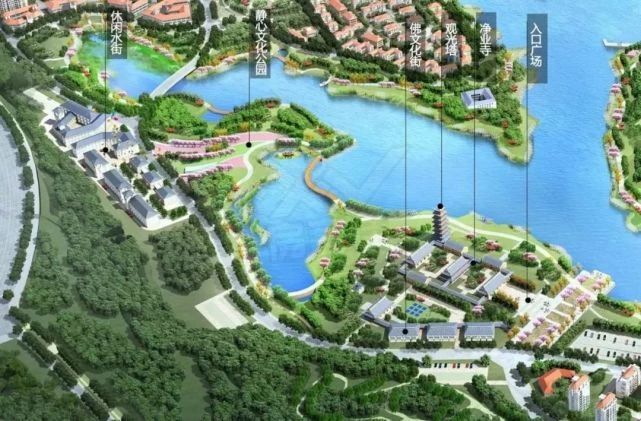 净业寺佛文化体验公园效果图 净业寺佛文化体验公园效果图