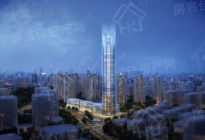 中荆国际金融中心效果图 中荆国际金融中心效果图