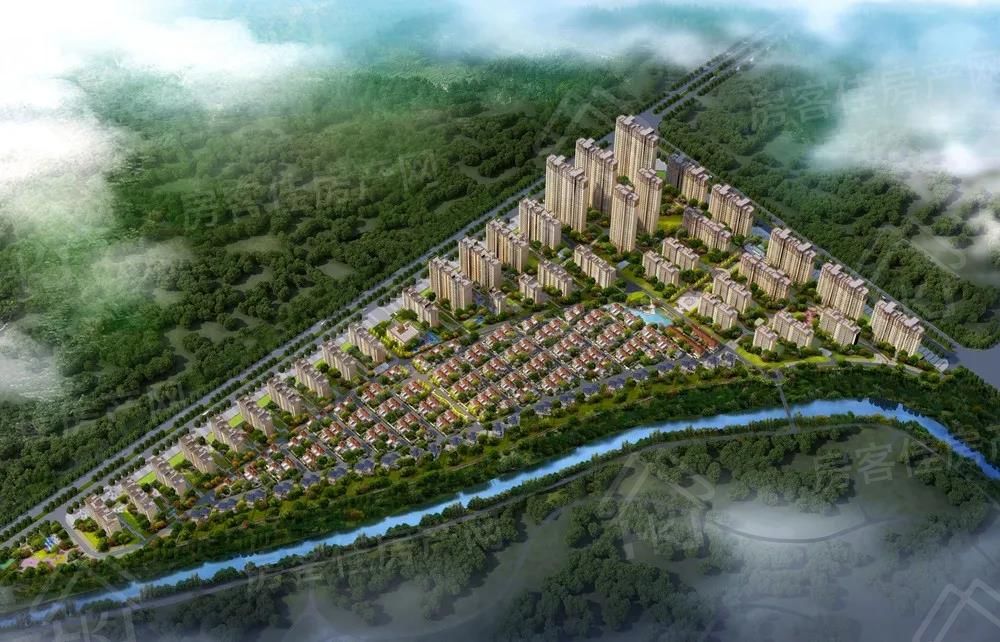 洋丰凤凰香醍鸟瞰图 洋丰凤凰香醍鸟瞰图
