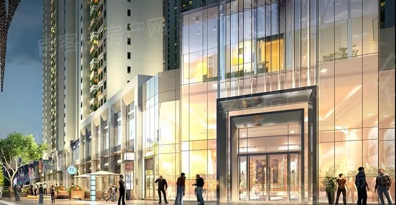 中建壹品璟苑商业街效果图 中建壹品璟苑商业街效果图