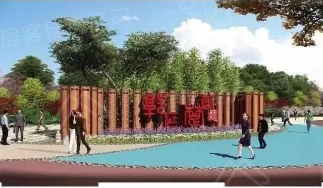 荆门书香广场效果图 荆门书香广场效果图
