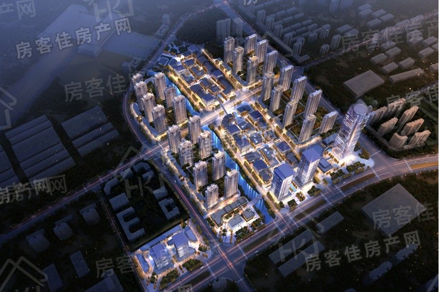 龙山世茂商务区鸟瞰图 龙山世茂商务区鸟瞰图