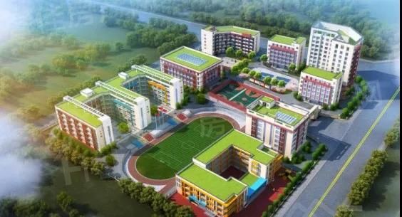 中宇魅力城配套学校效果图 中宇魅力城配套学校效果图