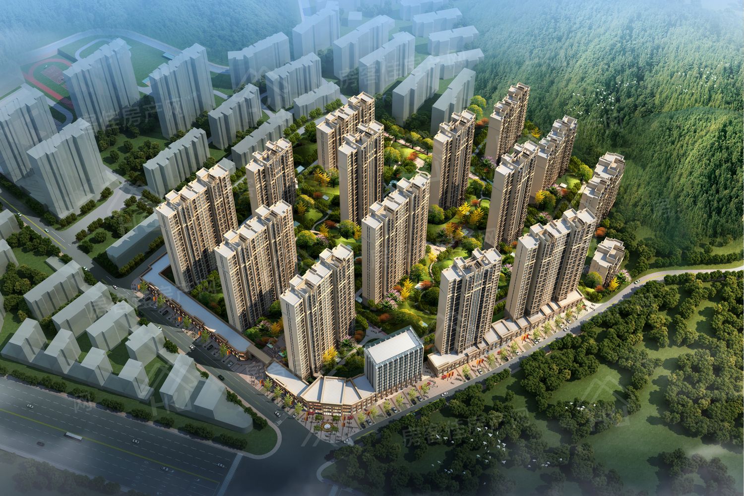长龙中央公园 长龙中央公园