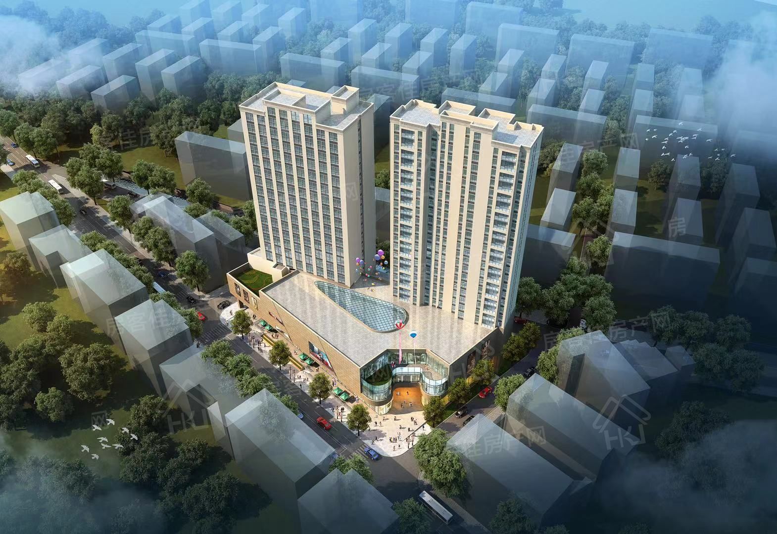 京奥城市奥特莱斯效果图 京奥城市奥特莱斯效果图