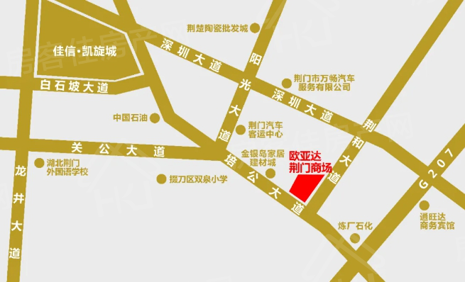 人民万福·欧亚达区位图 人民万福·欧亚达区位图
