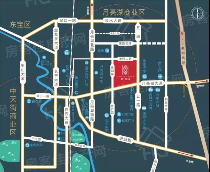 泓博•世纪首府区位图 泓博•世纪首府区位图