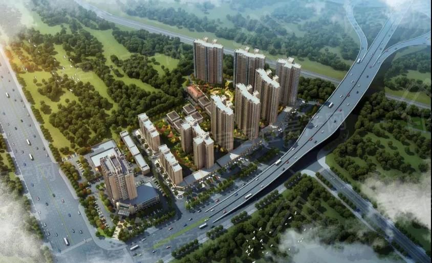 中宇魅力城鸟瞰图 中宇魅力城鸟瞰图