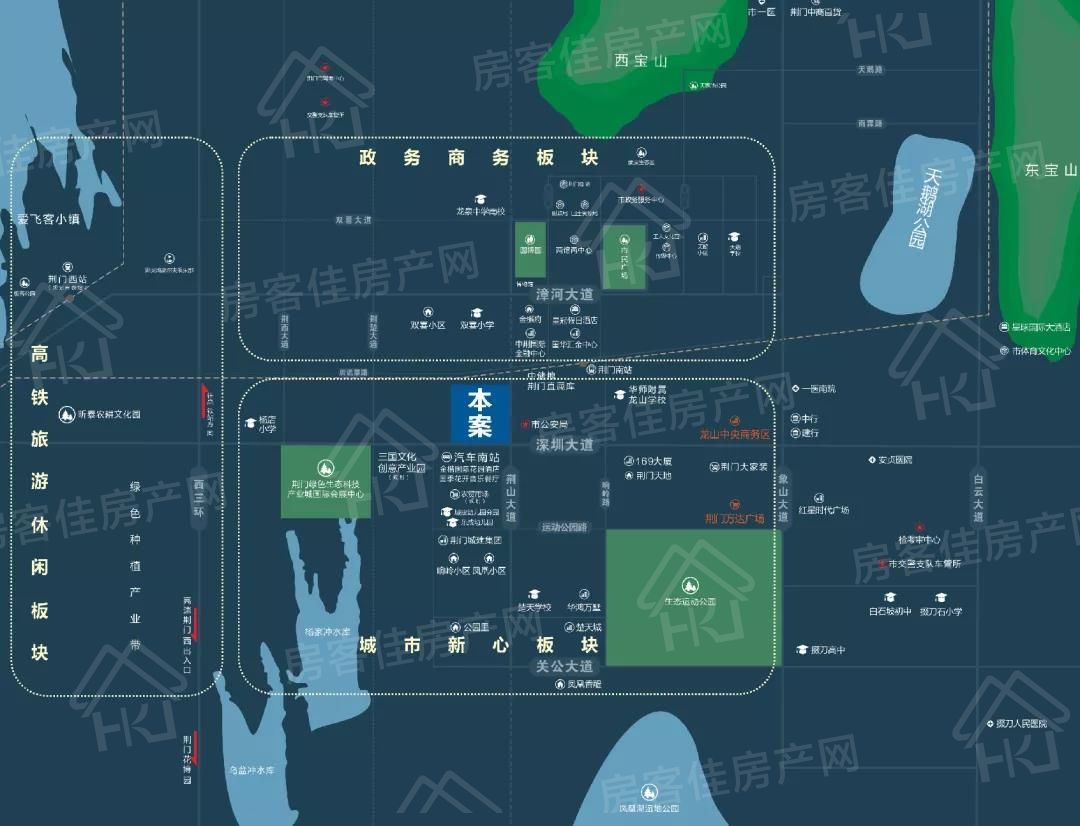 中宇魅力城区位图 中宇魅力城区位图