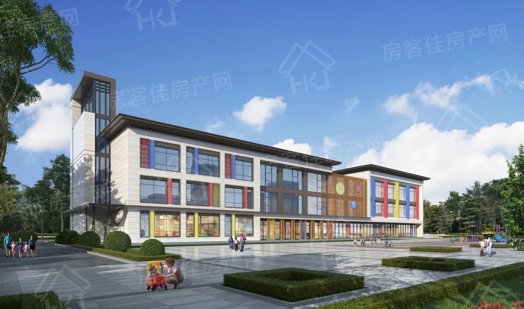 恒大云湖上苑幼儿园效果图 恒大云湖上苑幼儿园效果图