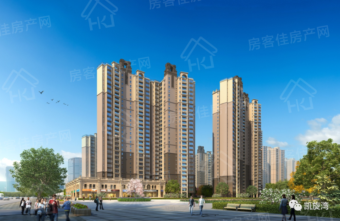 凯旋湾项目示意图