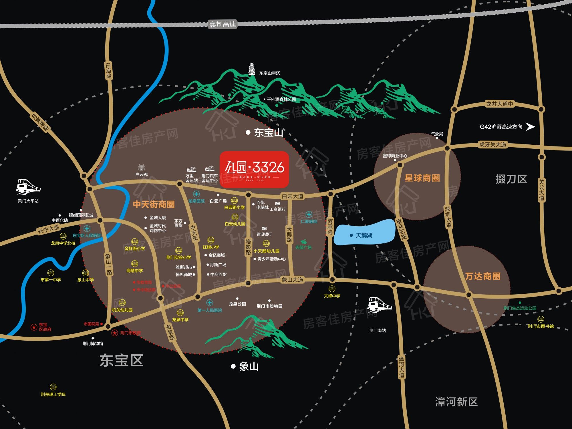 中国铁建·公园 3326区位图 中国铁建·公园 3326区位图