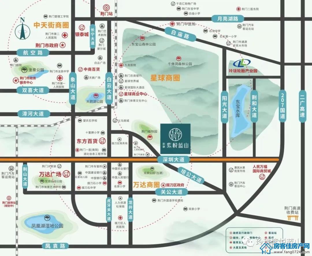 玲珑·紫悦蓝山区位图 玲珑·紫悦蓝山区位图