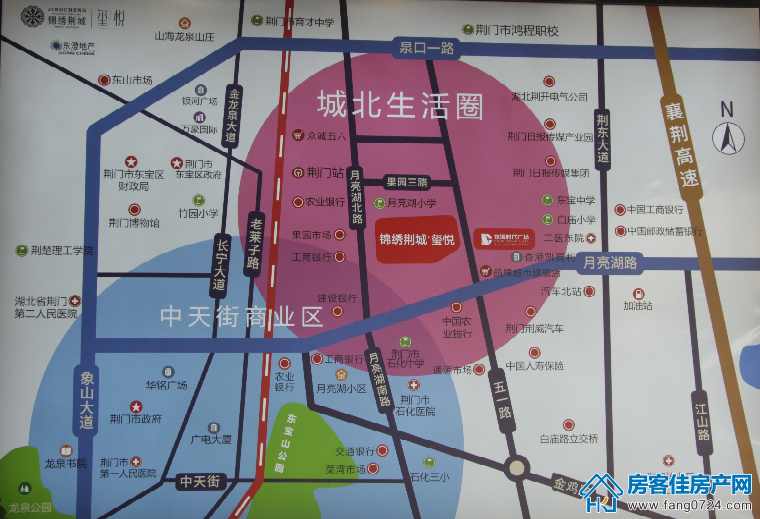 锦绣荆城区位图 锦绣荆城区位图