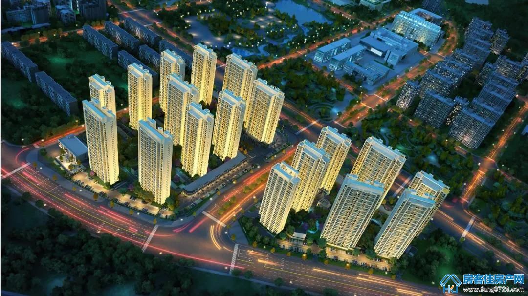 项目夜景效果图 项目夜景效果图