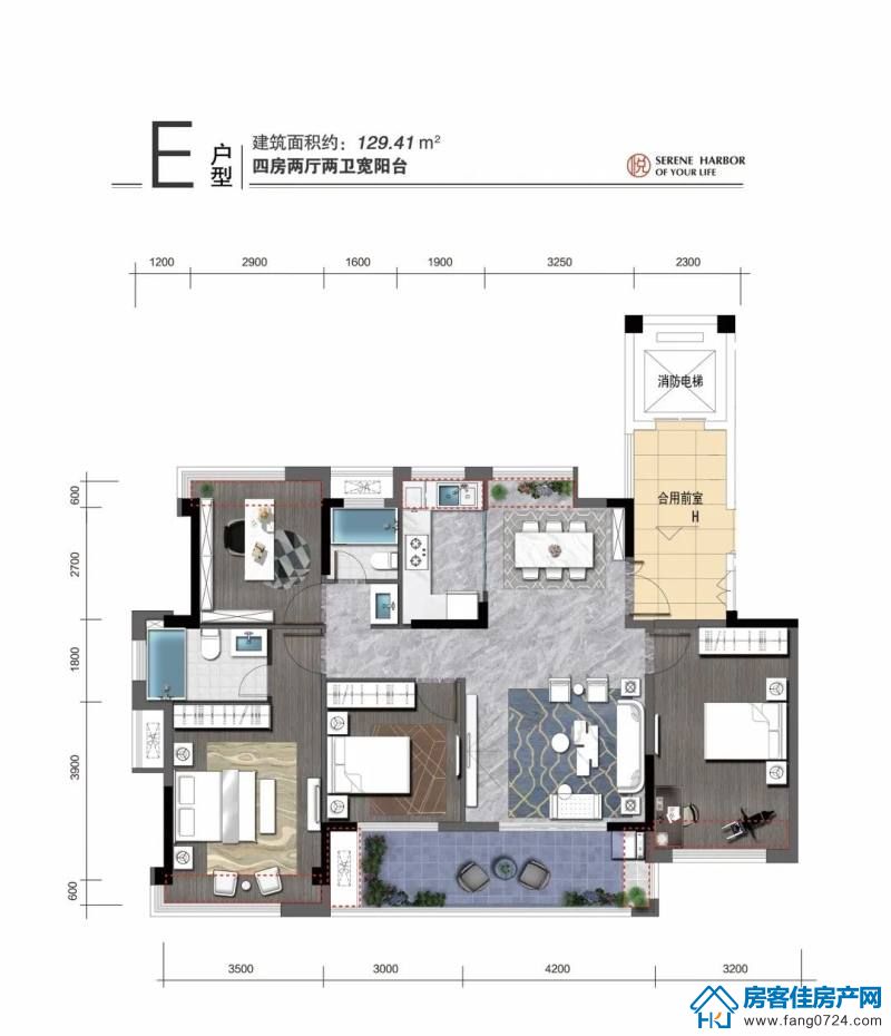泓盈溪悦湾户型图 泓盈溪悦湾户型图