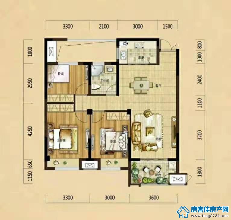 荆门佳信·凯旋城户型图 荆门佳信·凯旋城户型图