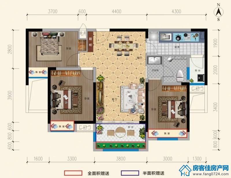 荆门洋丰·象山玉园户型图图片 荆门洋丰·象山玉园户型图图片