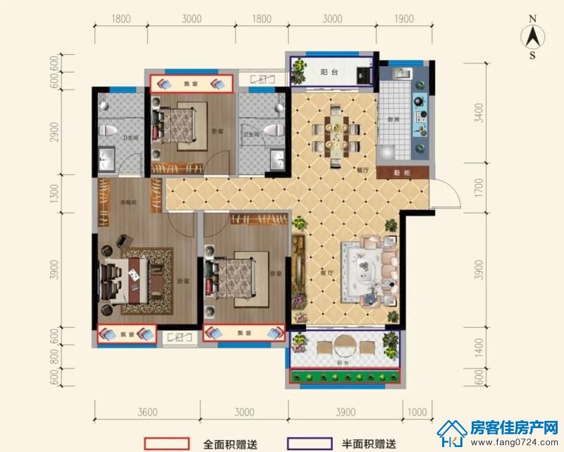 荆门洋丰·象山玉园户型图片 荆门洋丰·象山玉园户型图片
